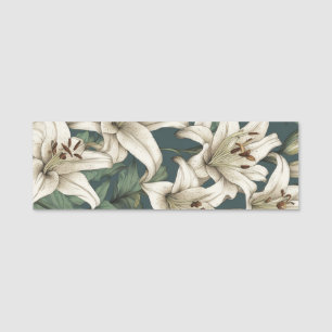 Lily Name Tag