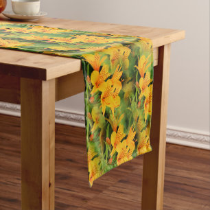 Lily of the Incas Short Table Runner