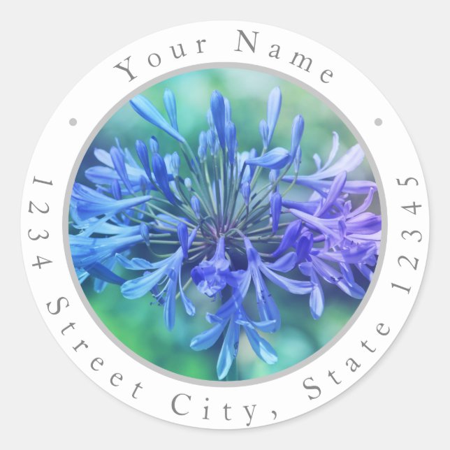 'Lily of the Nile' Labels (Front)