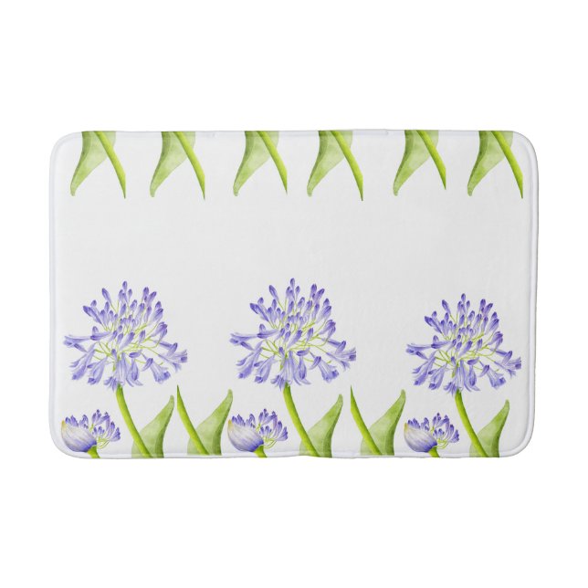 Lily of the Nile on a Bath Mat (Front)