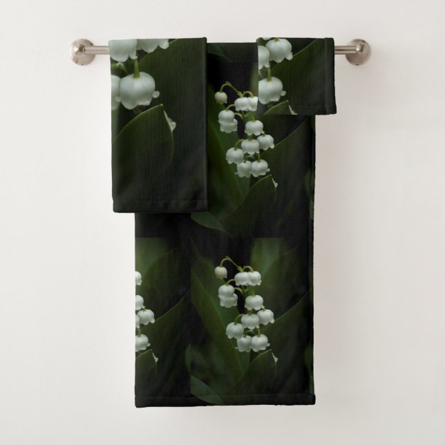 Lily of the Valley-0308 Bath Towel Set (Insitu)
