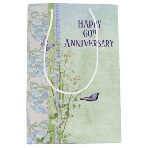 Lily of the Valley 60th Anniversary Medium Gift Bag