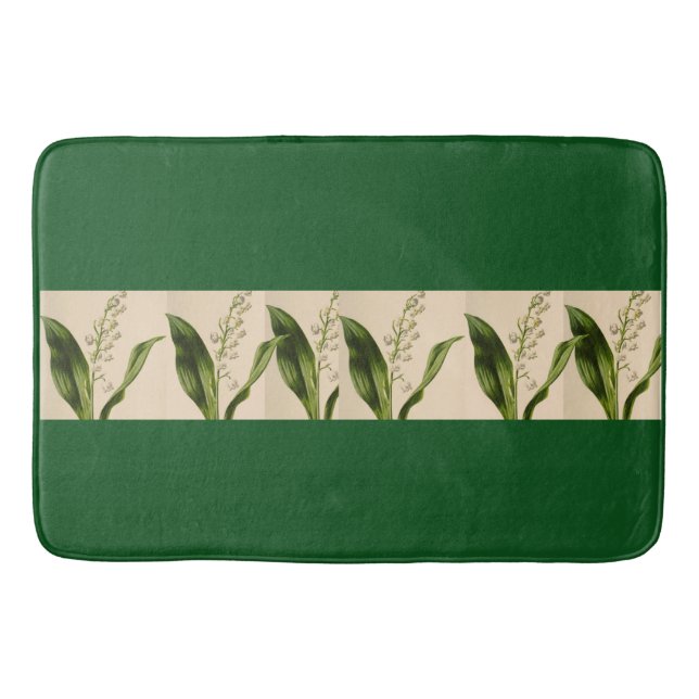Lily of the Valley Bath Mat (Front)