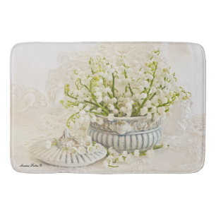 Lily Of The Valley Bath Mat