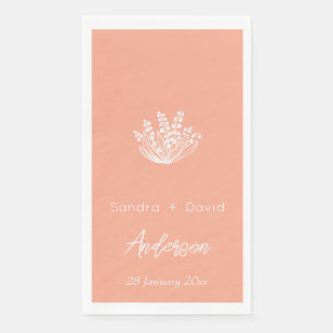 Lily of the Valley,Bridal Shower/Engagement,Weddin Napkin