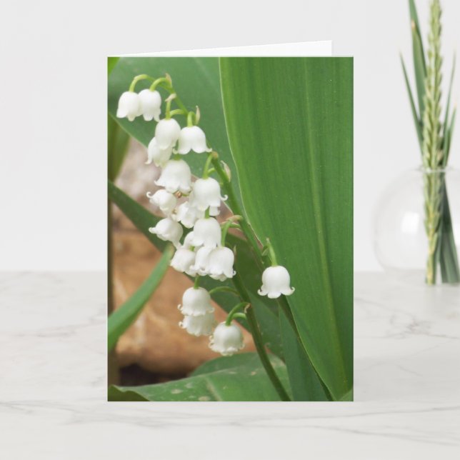 Lily of the Valley Card (Front)