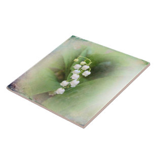 Lily of The valley Ceramic Tile