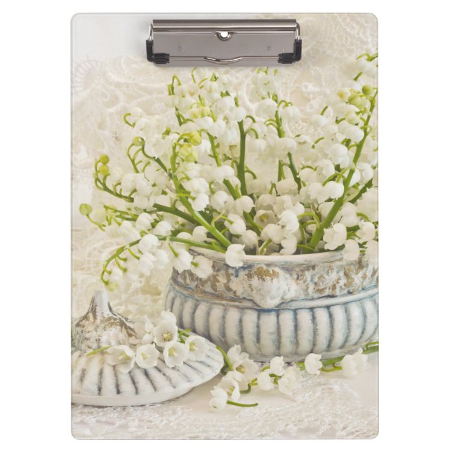 Lily Of The Valley Clipboard (Front)