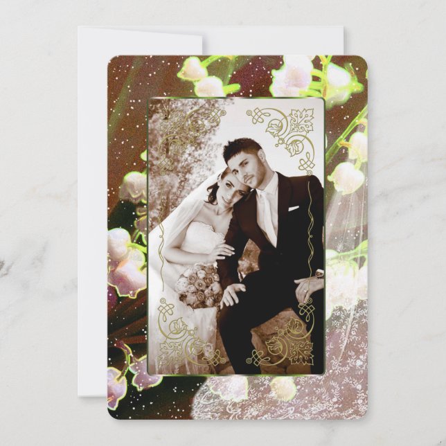 Lily Of The Valley ~ Collection Faire-part de mari (Devant)