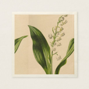 Lily of the Valley Ecru Napkins