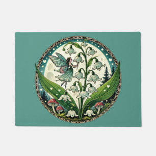 Lily of the Valley Fairy Flower Fairies Garden Doormat