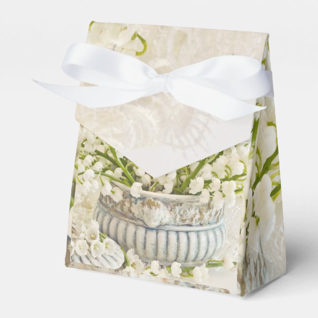 Lily Of The Valley Favor Box (Front Side)