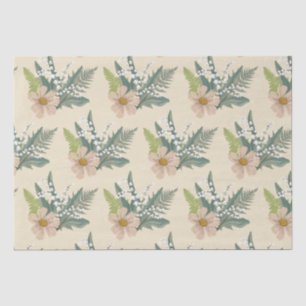 Lily of the Valley Floral Garden  Tissue Paper
