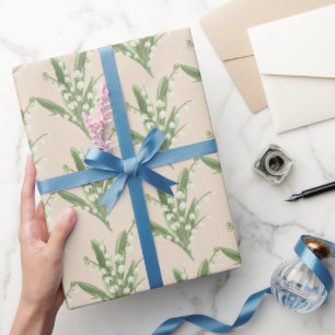 Lily of the Valley Floral  Wrapping Paper
