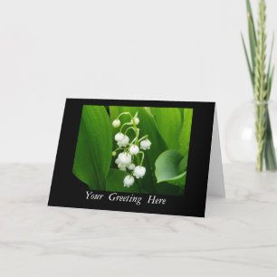 Lily of the Valley Greeting Card
