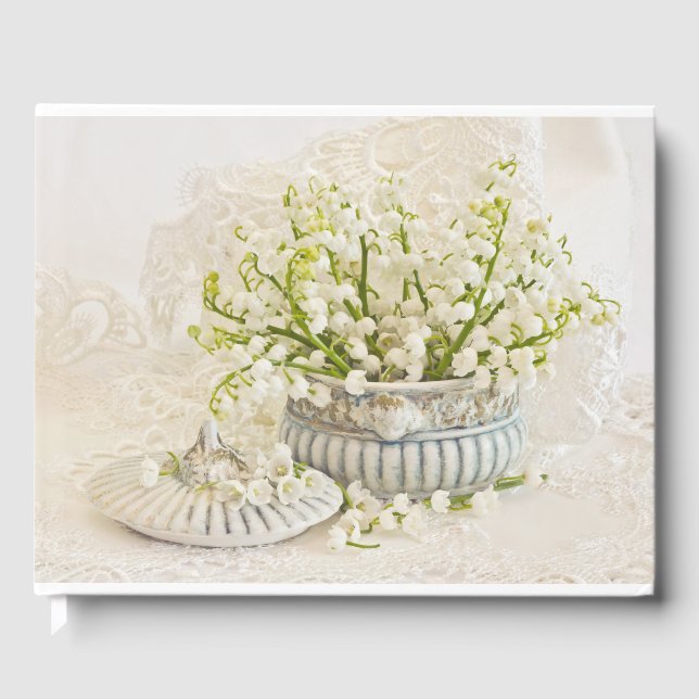 Lily Of The Valley Guest Book (Front)