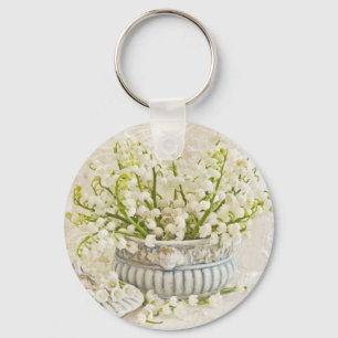 Lily Of The Valley Keychain