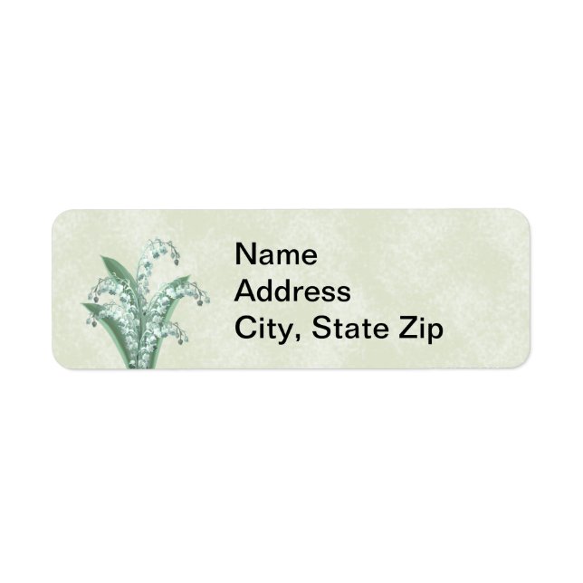 Lily of the Valley Label (Front)