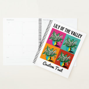 Lily of the Valley May Birth Month Flower Gardener Planner