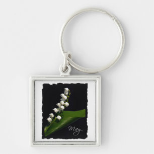 Lily of the Valley - May Keychain
