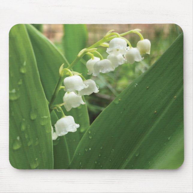 Lily of the Valley Mousepad (Front)
