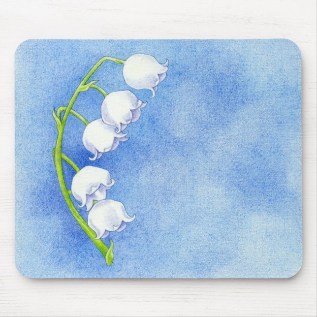 Lily of the Valley Mousepad (Front)