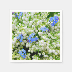 Lily of the valley napkin