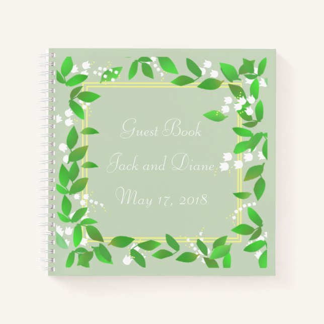 Lily of the Valley Notebook (Front)