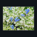 Lily of the valley postcard<br><div class="desc">Lily of the valley and forget Me Not</div>