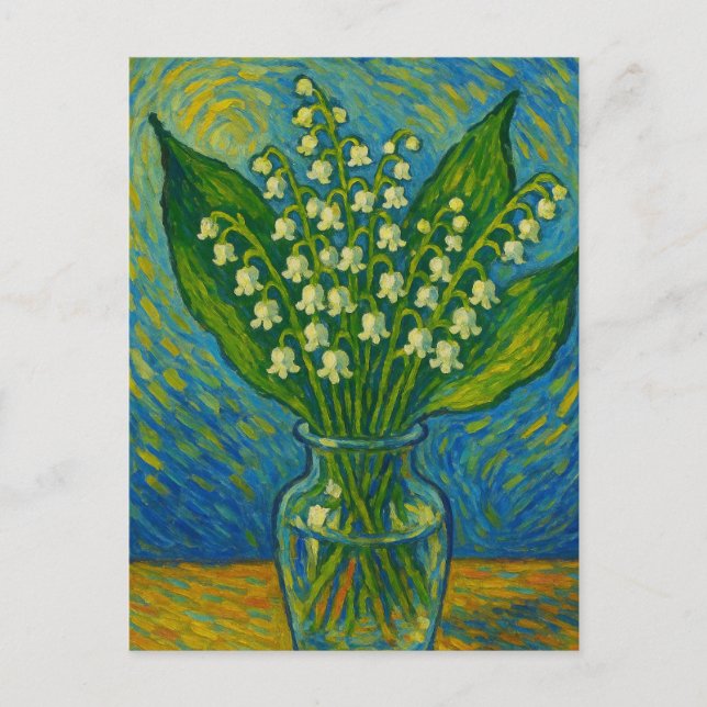 Lily of the Valley Postcard (Front)