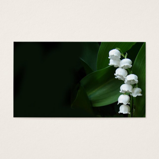 Lily of the Valley profile card (Front)