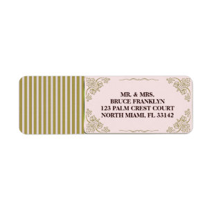 Lily Of The Valley - Return Address Label