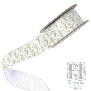 Lily of the Valley Satin Ribbon