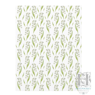Lily of the Valley Scrapbook Paper