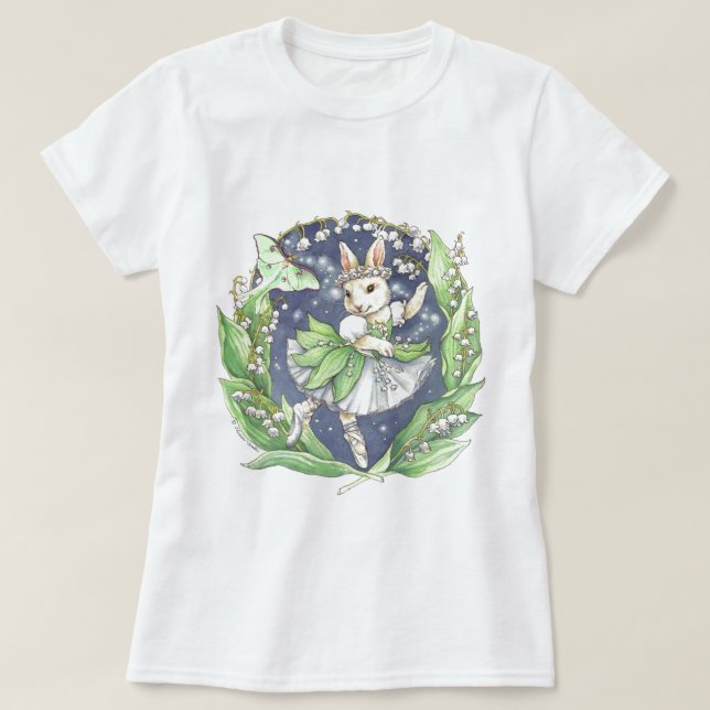 Lily of the Valley T-shirt (Design Front)
