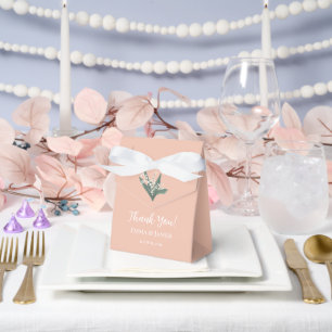Lily of the Valley Thank You Favor Box