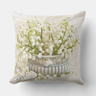 Lily Of The Valley  Throw Pillow