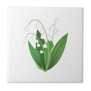 Lily Of The Valley Tile