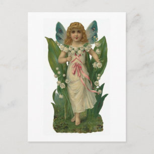 "Lily of the Valley" Vintage Postcard