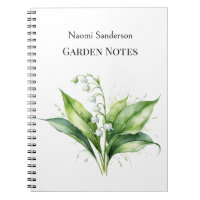 Lily of the Valley Watercolor Plant Garden Lover's