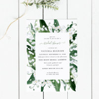 Lily of the Valley | White Floral Bridal Shower