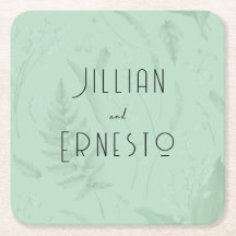Lily of Valley with Ferns || White Custom