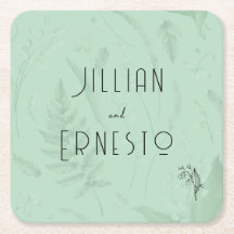 Lily of Valley with Ferns || White Custom