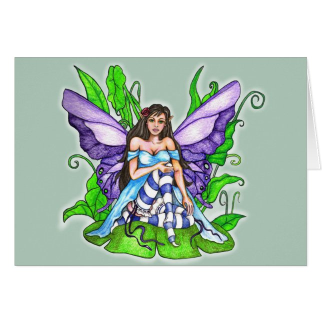 Lily Pad Fairy (Front Horizontal)
