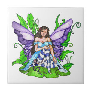 Lily Pad Fairy Tile