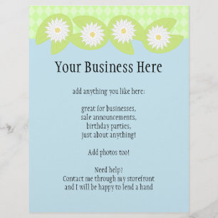Lily Pad Flyer