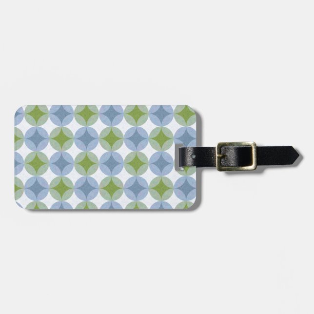 Lily Pads Luggage Tag (Front Horizontal)