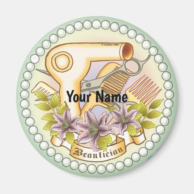 Lily Pearl Aimant Beauticien (Devant)