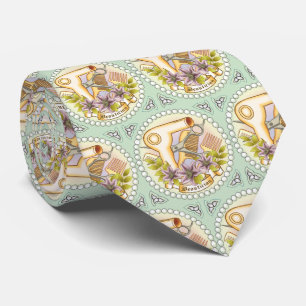 Lily Pearl Beautician tie