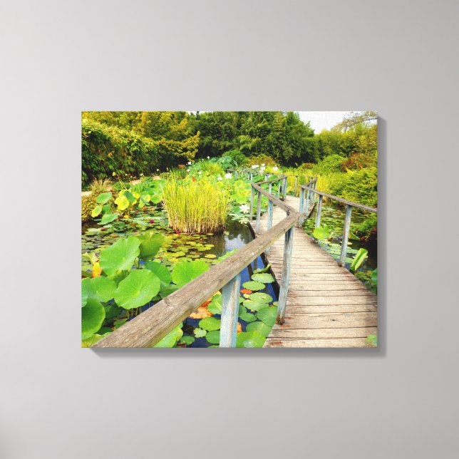 Lily Pond Canvas Print (Front)